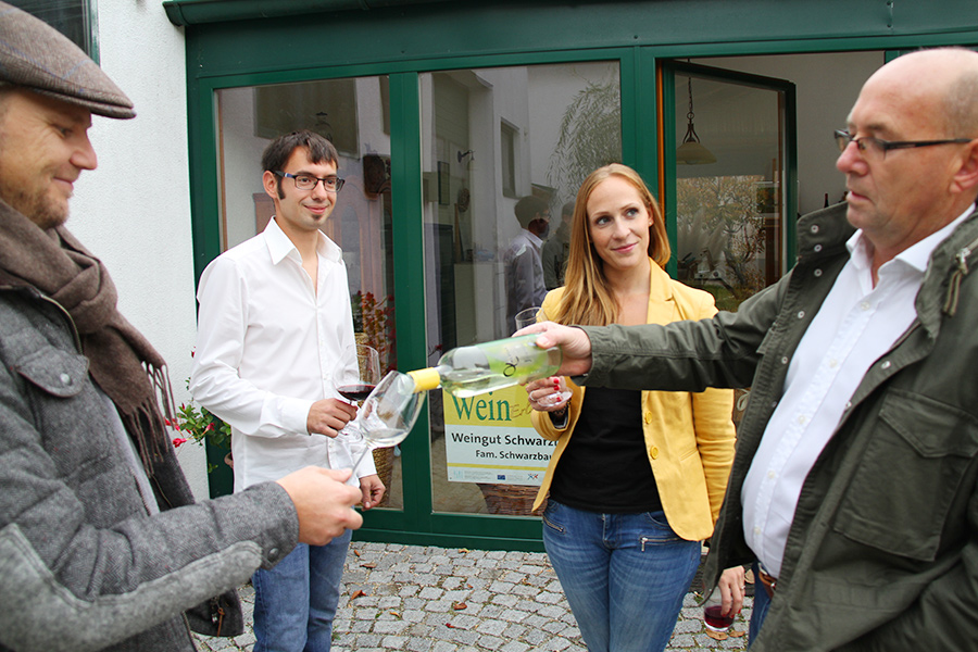 Weingut Schwarzbauer Weinprobe